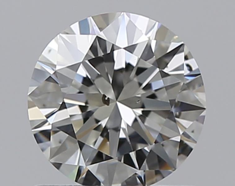 0.7 CaratJ-SI1 EX Cut Round Diamond