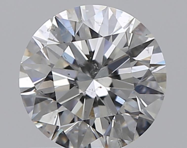 0.76 CaratG-SI2 EX Cut Round Diamond