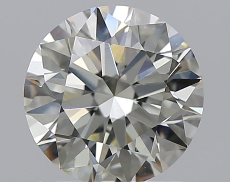 0.9 CaratL-VS1 EX Cut Round Diamond