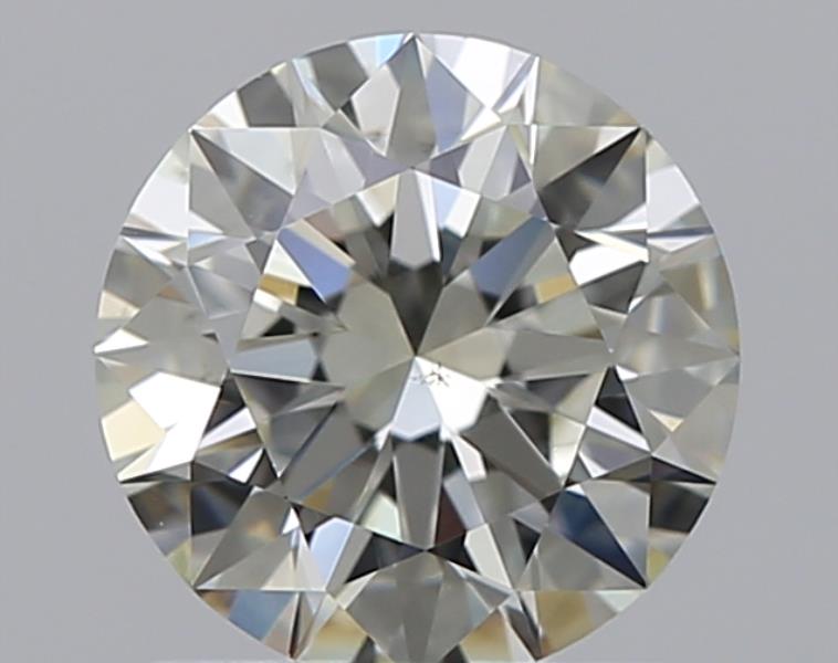 0.9 CaratL-VS2 EX Cut Round Diamond