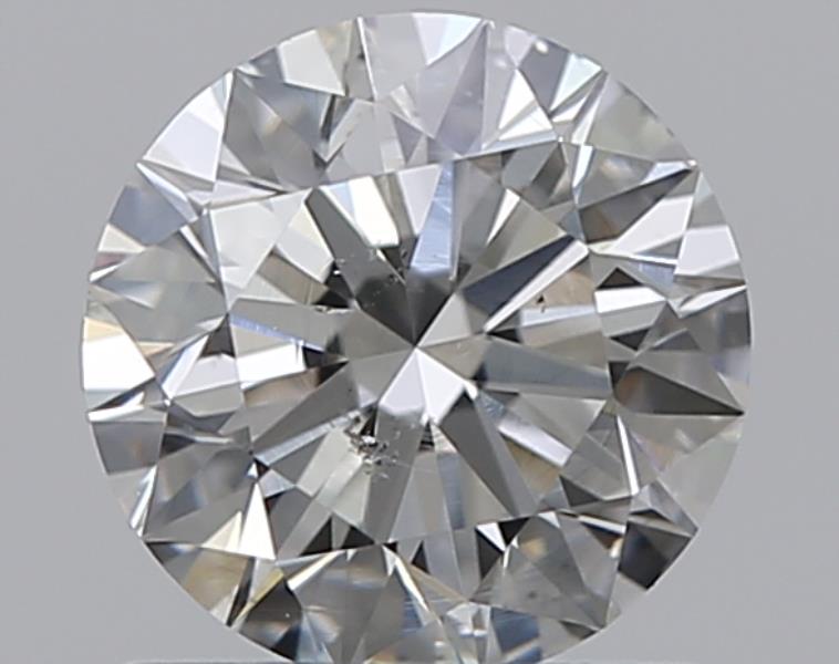 0.8 CaratH-SI2 EX Cut Round Diamond