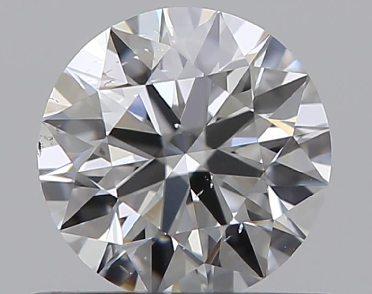 0.51 CaratE-SI2 EX Cut Round Diamond