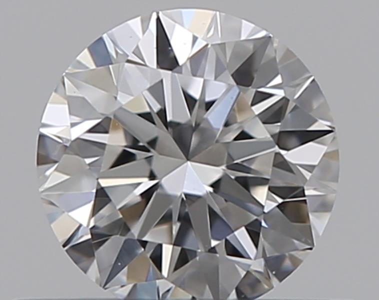0.33 CaratD-VS1 EX Cut Round Diamond