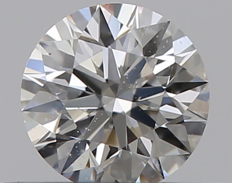 0.3 CaratH-SI2 EX Cut Round Diamond