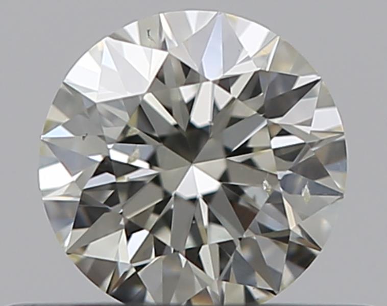 0.32 CaratK-SI2 EX Cut Round Diamond
