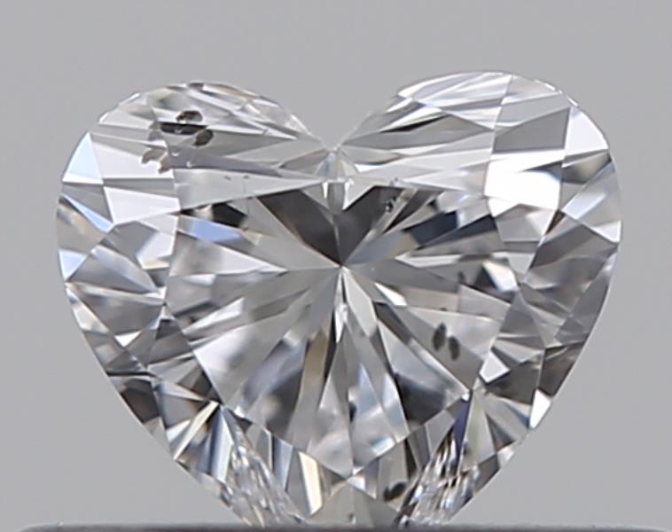 0.3 CaratD-SI2 - Cut Heart Diamond