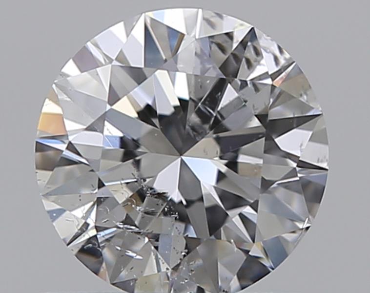 0.59 CaratD-I1 EX Cut Round Diamond
