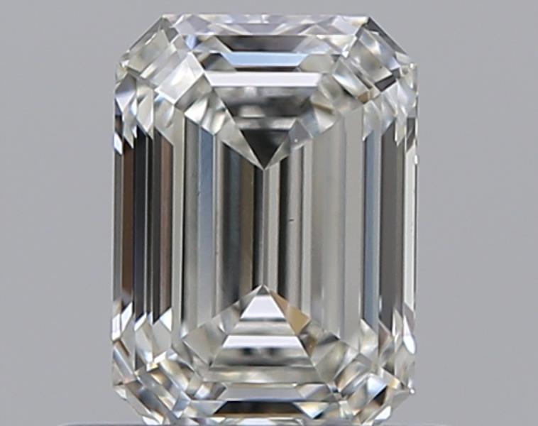 0.56 CaratH-VS1 - Cut Emerald Diamond