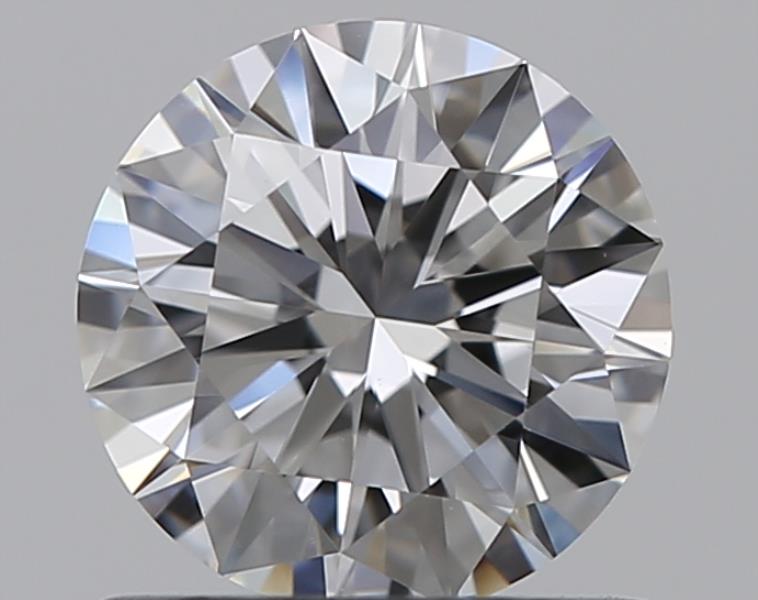 0.7 CaratE-VS1 EX Cut Round Diamond