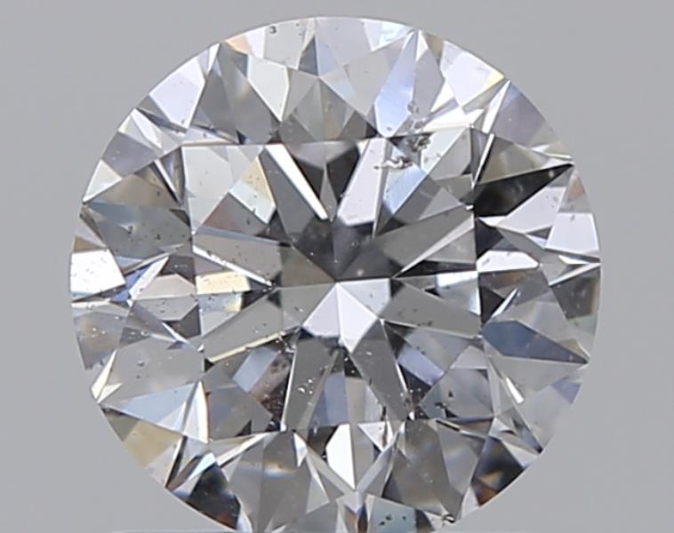 0.9 CaratD-SI2 EX Cut Round Diamond