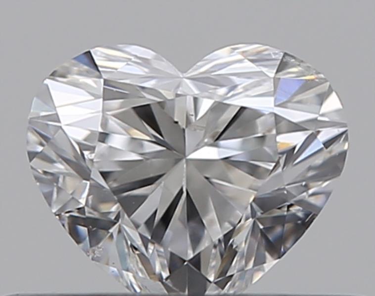 0.3 CaratD-SI2 - Cut Heart Diamond