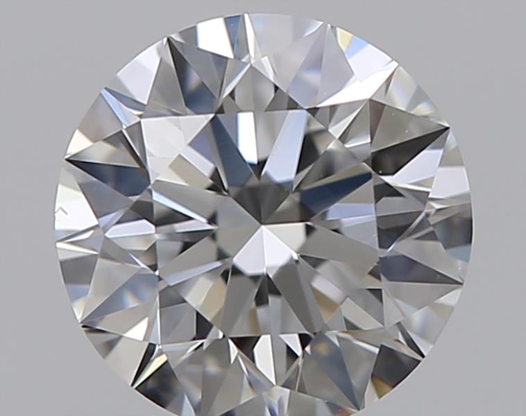 0.71 CaratF-VS2 EX Cut Round Diamond