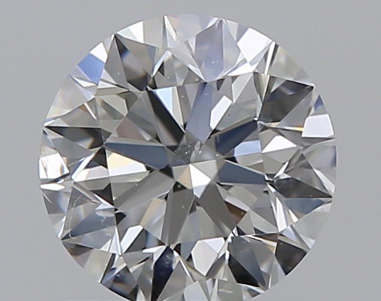 0.75 CaratH-SI2 EX Cut Round Diamond