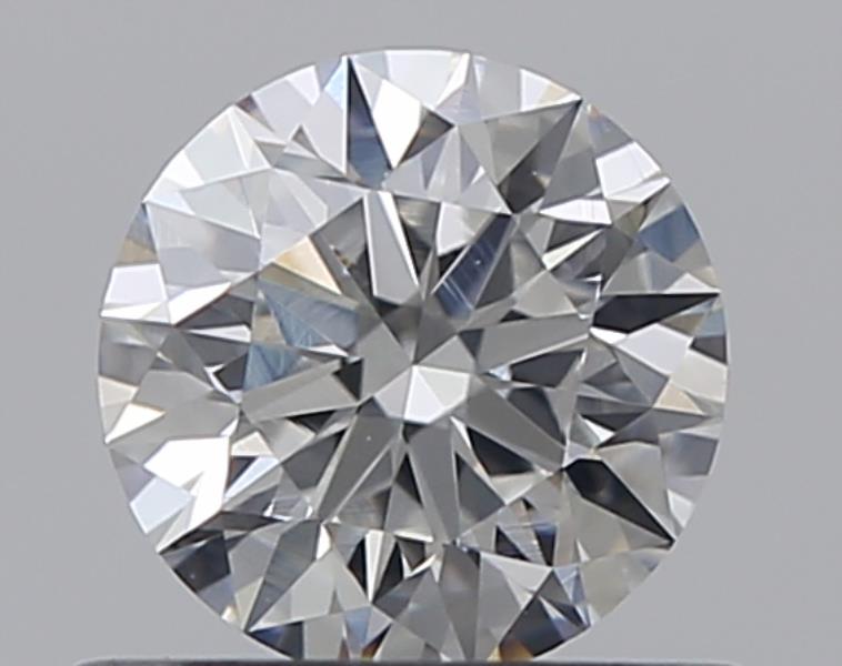 0.5 CaratE-VVS2 EX Cut Round Diamond