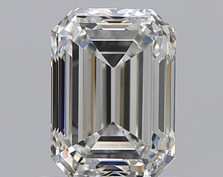 0.9 CaratH-VS2 - Cut Emerald Diamond
