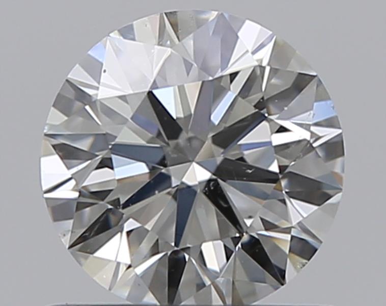 0.63 CaratH-SI1 EX Cut Round Diamond