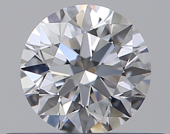0.4 CaratD-VVS1 EX Cut Round Diamond