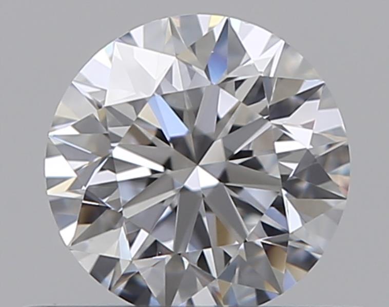 0.4 CaratD-VVS2 EX Cut Round Diamond