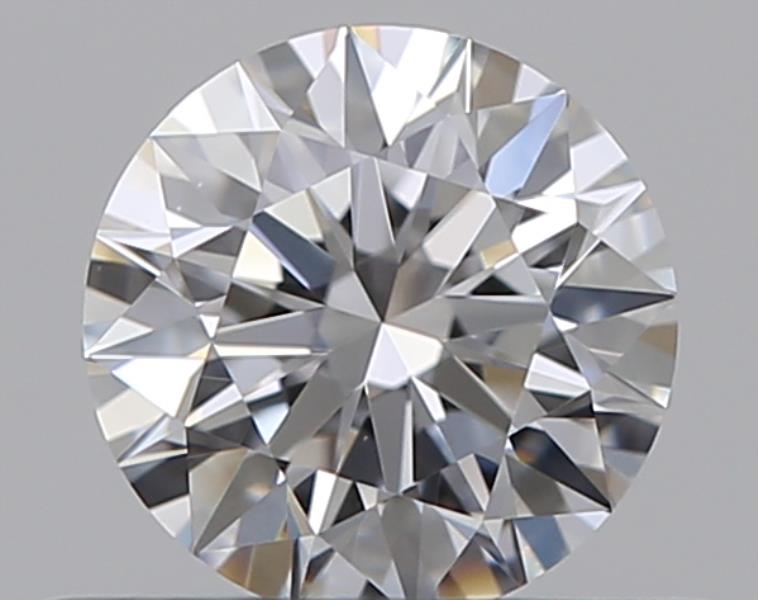 0.4 CaratD-VVS2 EX Cut Round Diamond