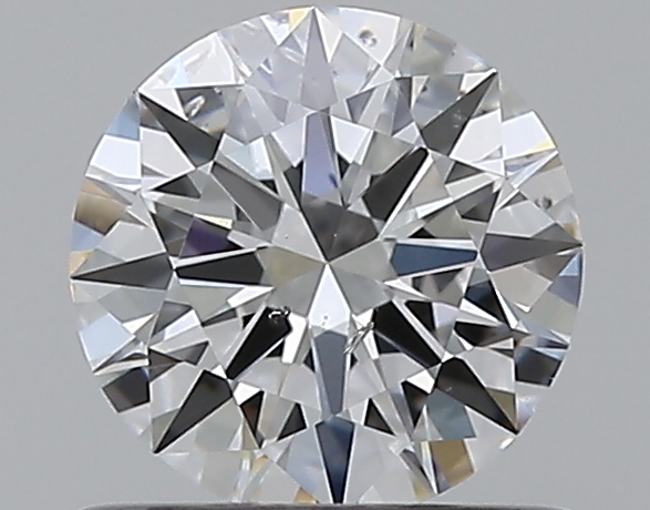 0.63 CaratF-SI1 EX Cut Round Diamond