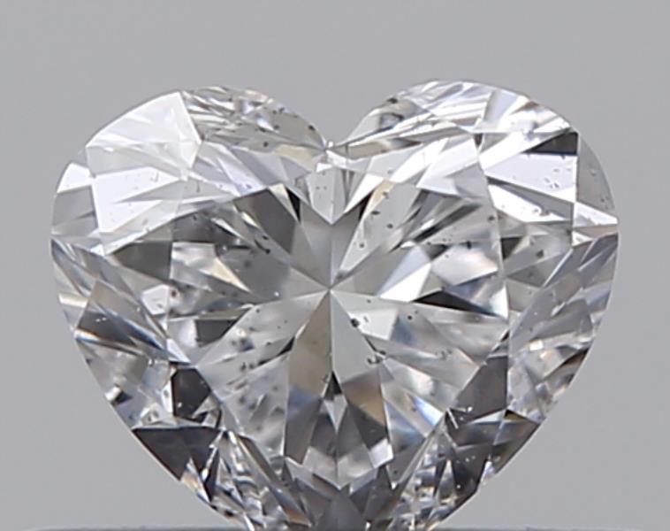 0.32 CaratD-SI2 - Cut Heart Diamond