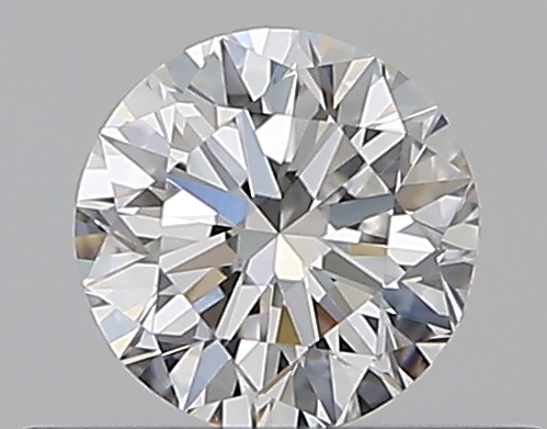 0.36 CaratF-VVS2 EX Cut Round Diamond