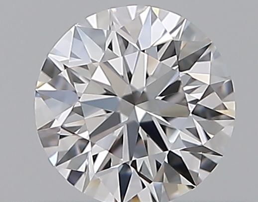 0.33 CaratD-IF EX Cut Round Diamond