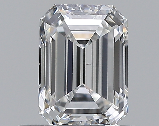 0.56 CaratF-VS2 - Cut Emerald Diamond