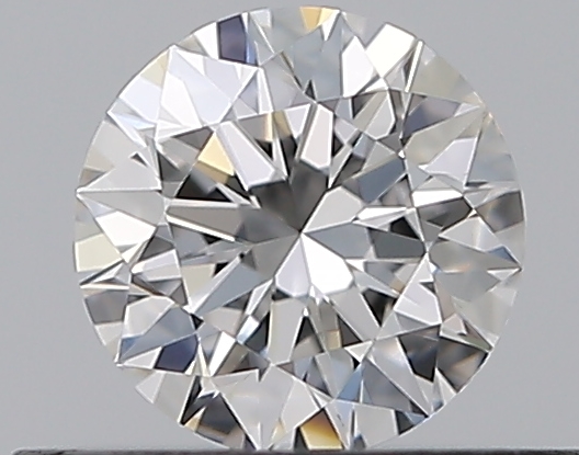0.37 CaratF-VVS1 EX Cut Round Diamond