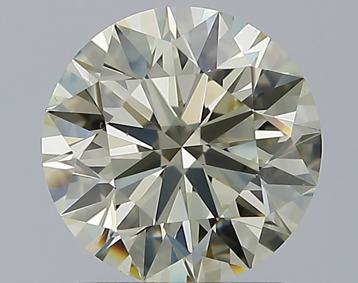 1.29 CaratQ-R-VS2 EX Cut Round Diamond