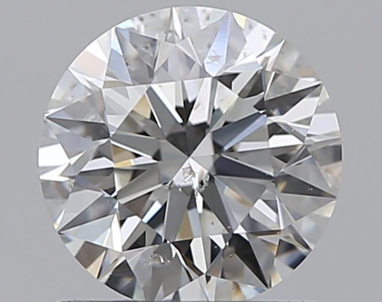 0.83 CaratH-SI2 EX Cut Round Diamond