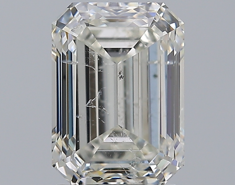 2.5 CaratH-SI2 - Cut Emerald Diamond