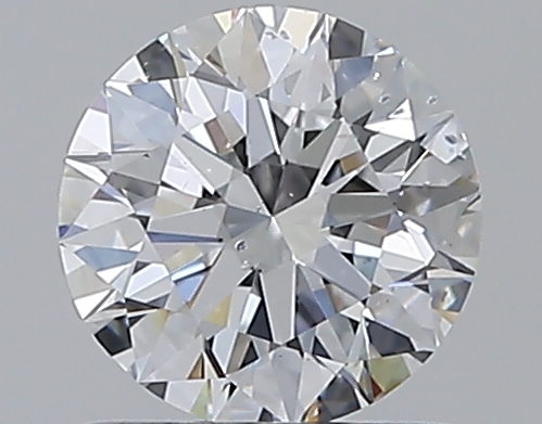 0.8 CaratD-SI1 EX Cut Round Diamond