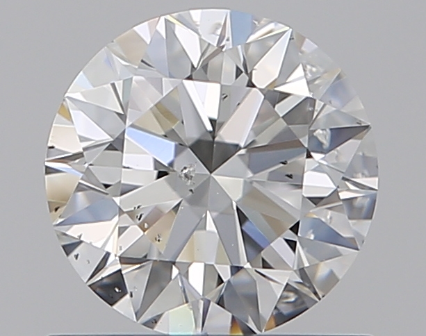 0.76 CaratG-SI2 EX Cut Round Diamond