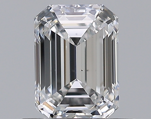 0.71 CaratE-VS1 - Cut Emerald Diamond