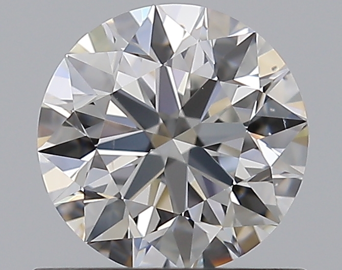 0.75 CaratF-VS2 EX Cut Round Diamond