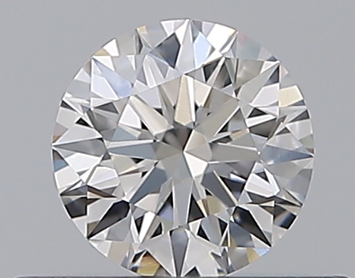 0.37 CaratF-VVS1 EX Cut Round Diamond