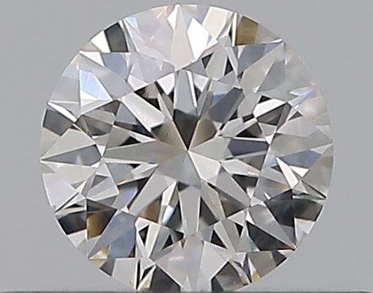 0.37 CaratF-VVS2 EX Cut Round Diamond