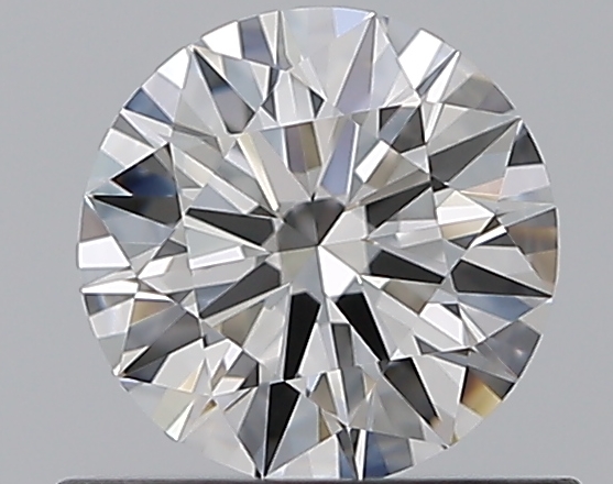 0.58 CaratE-IF EX Cut Round Diamond