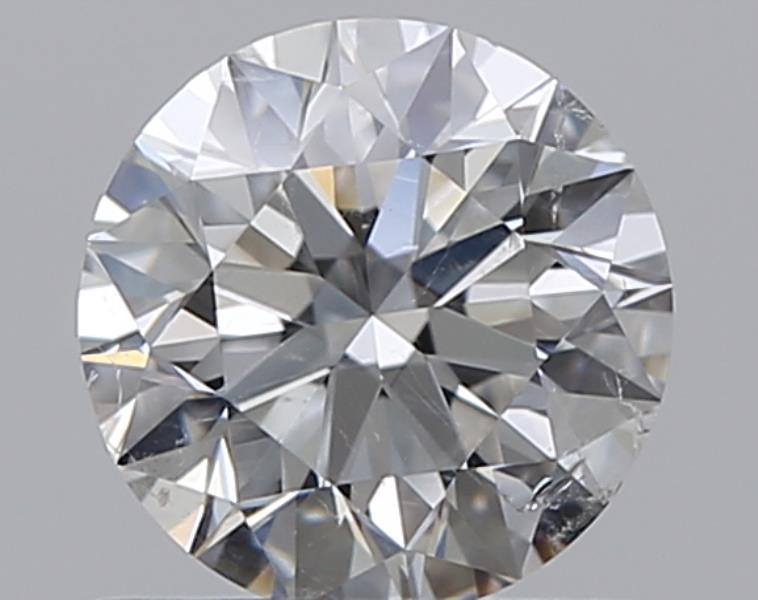 0.7 CaratE-SI2 EX Cut Round Diamond
