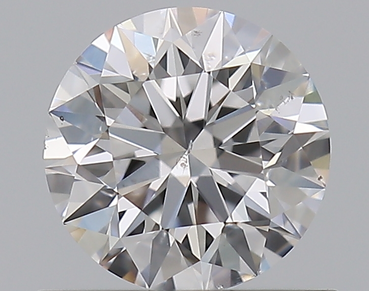 0.65 CaratE-SI1 EX Cut Round Diamond