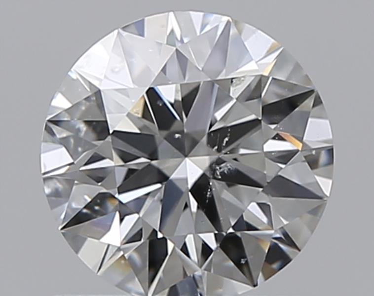 0.71 CaratF-SI2 EX Cut Round Diamond