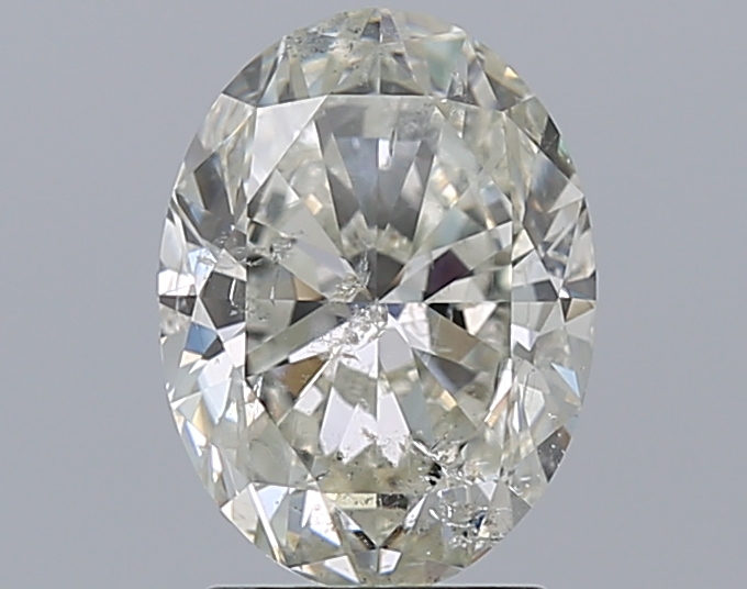 2.01 CaratI-SI2 - Cut Oval Diamond