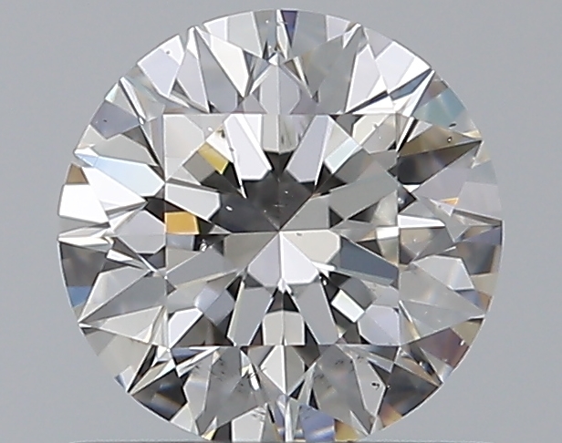 0.65 CaratF-SI1 EX Cut Round Diamond
