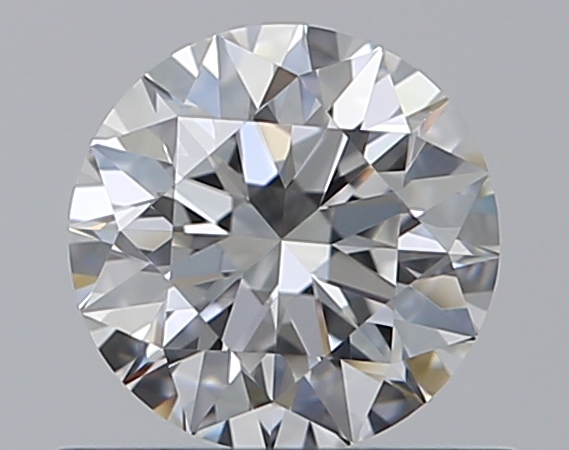 0.61 CaratF-IF EX Cut Round Diamond