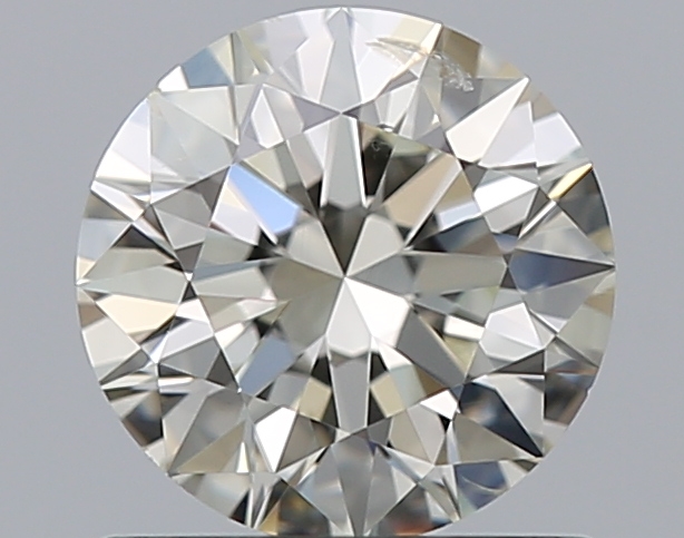 0.8 CaratL-SI2 EX Cut Round Diamond