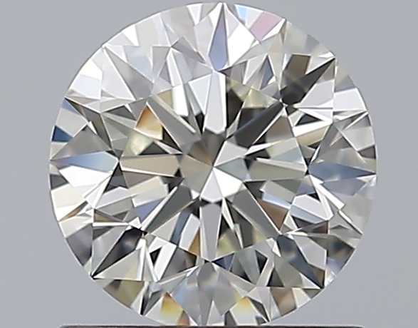 0.96 CaratJ-VVS1 EX Cut Round Diamond