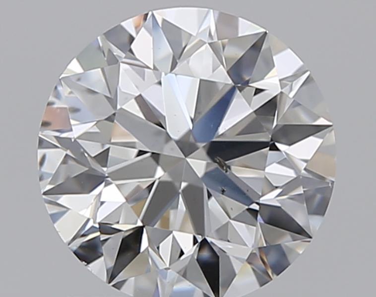 0.86 CaratD-SI1 EX Cut Round Diamond