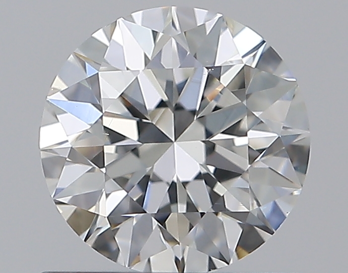 0.8 CaratH-VS2 EX Cut Round Diamond