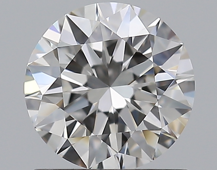 1 CaratG-VVS2 EX Cut Round Diamond
